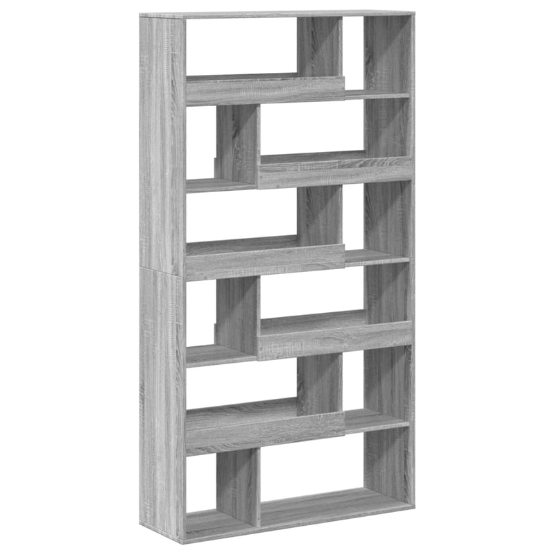 vidaXL szürke sonoma színű szerelt fa térelválasztó 100x33x187,5 cm