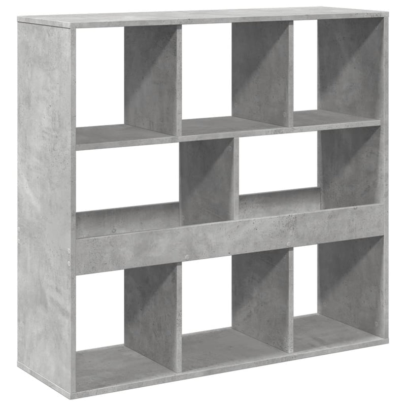 vidaXL betonszürke szerelt fa térelválasztó 100 x 33 x 94,5 cm
