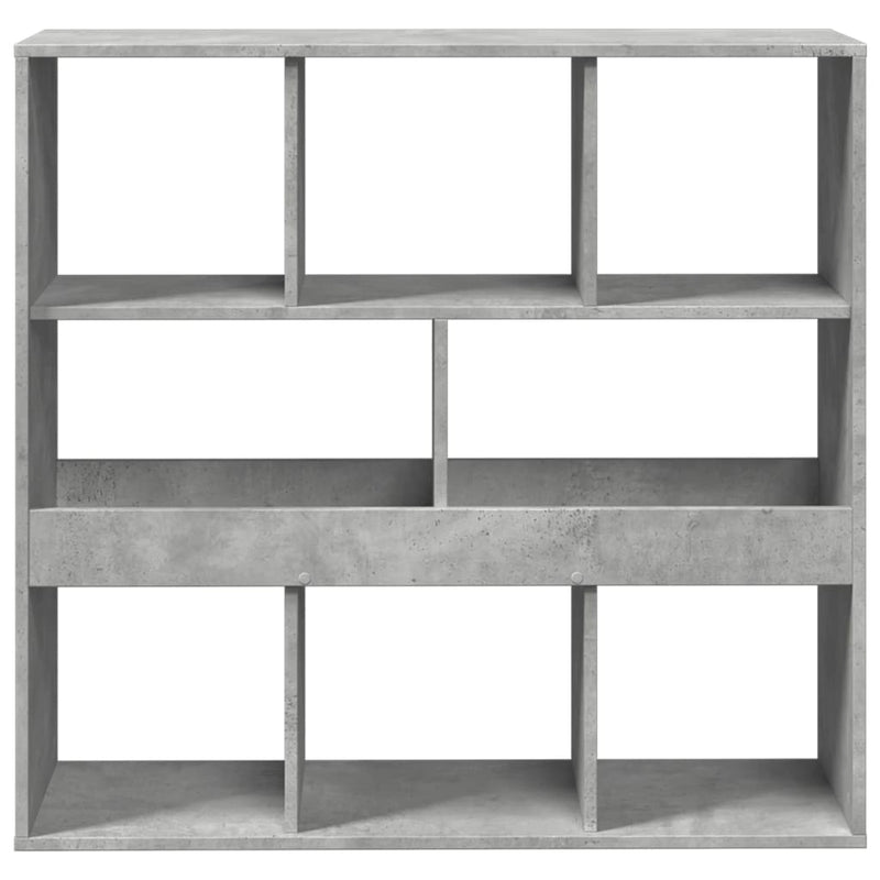 vidaXL betonszürke szerelt fa térelválasztó 100 x 33 x 94,5 cm