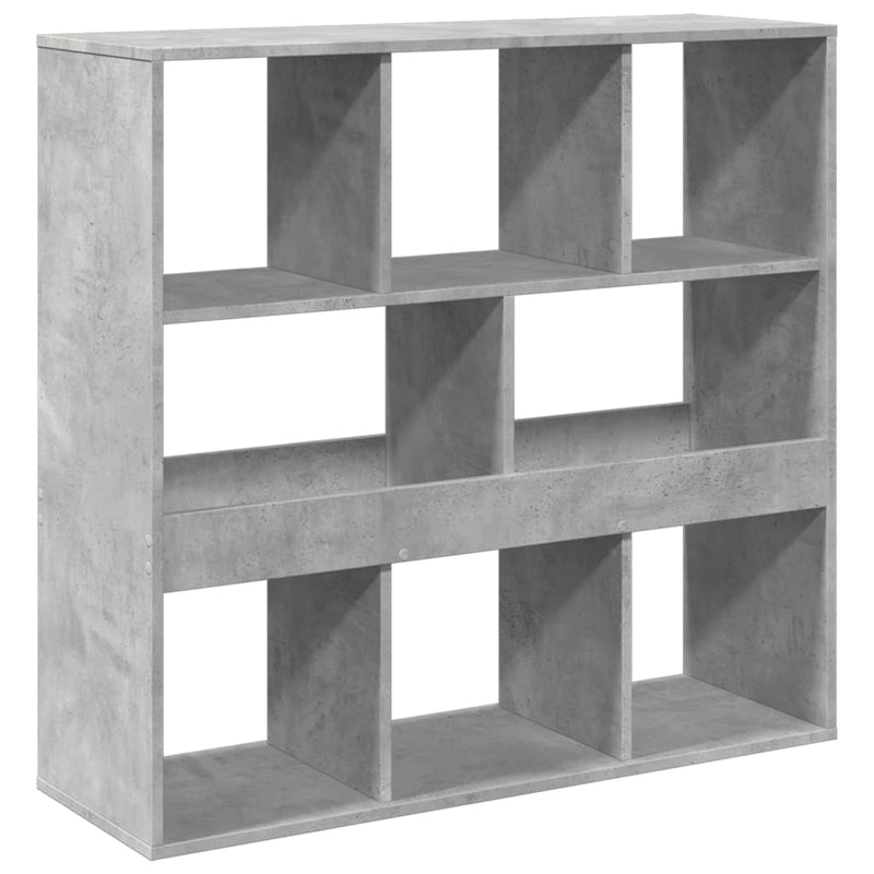 vidaXL betonszürke szerelt fa térelválasztó 100 x 33 x 94,5 cm