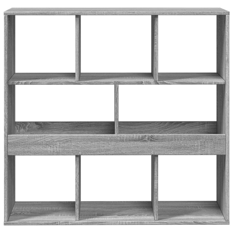 vidaXL szürke sonoma színű szerelt fa térelválasztó 100 x 33 x 94,5 cm