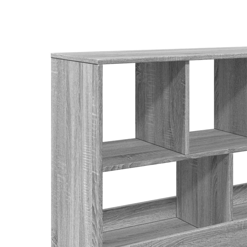 vidaXL szürke sonoma színű szerelt fa térelválasztó 100 x 33 x 94,5 cm