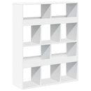 vidaXL fehér szerelt fa térelválasztó 100 x 33 x 125,5 cm