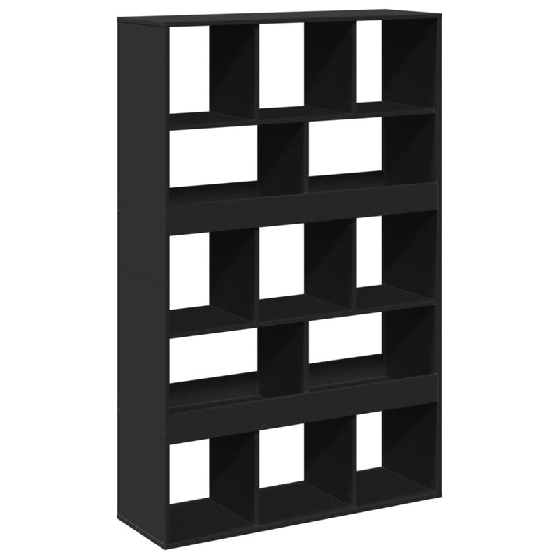 vidaXL fekete szerelt fa térelválasztó 100 x 33 x 156,5 cm