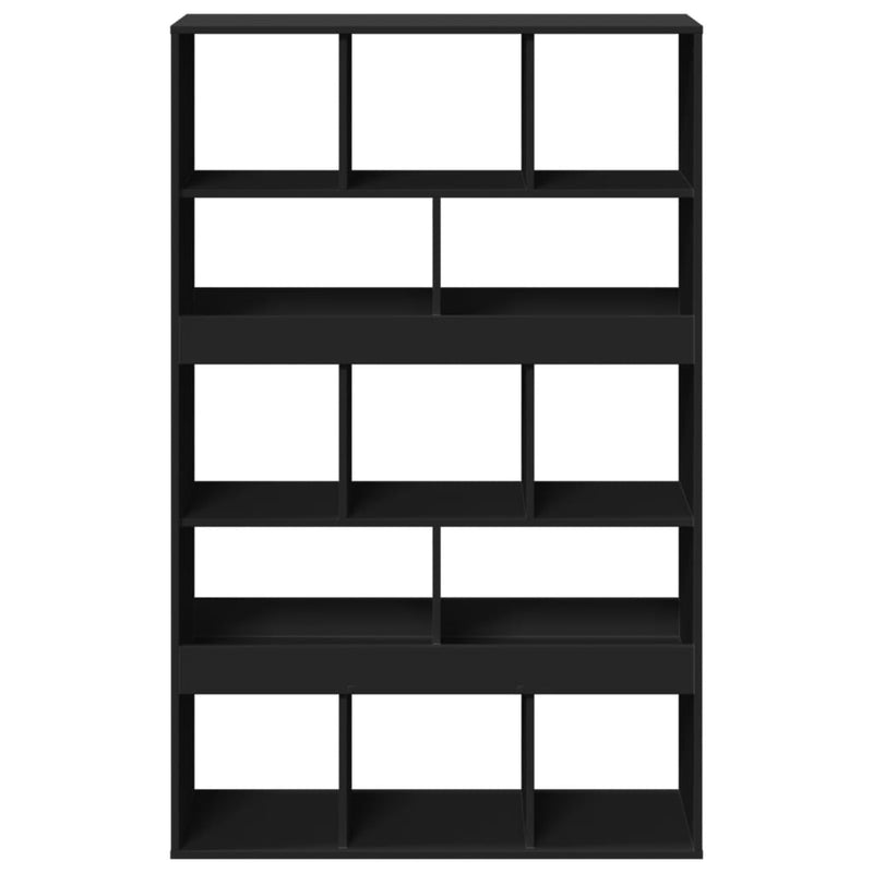 vidaXL fekete szerelt fa térelválasztó 100 x 33 x 156,5 cm