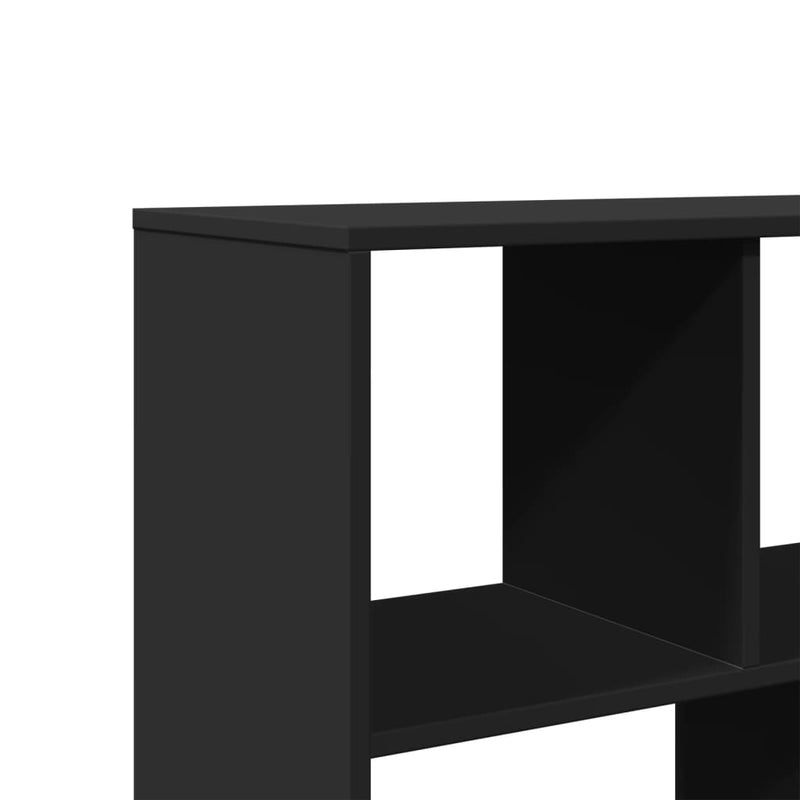 vidaXL fekete szerelt fa térelválasztó 100 x 33 x 156,5 cm