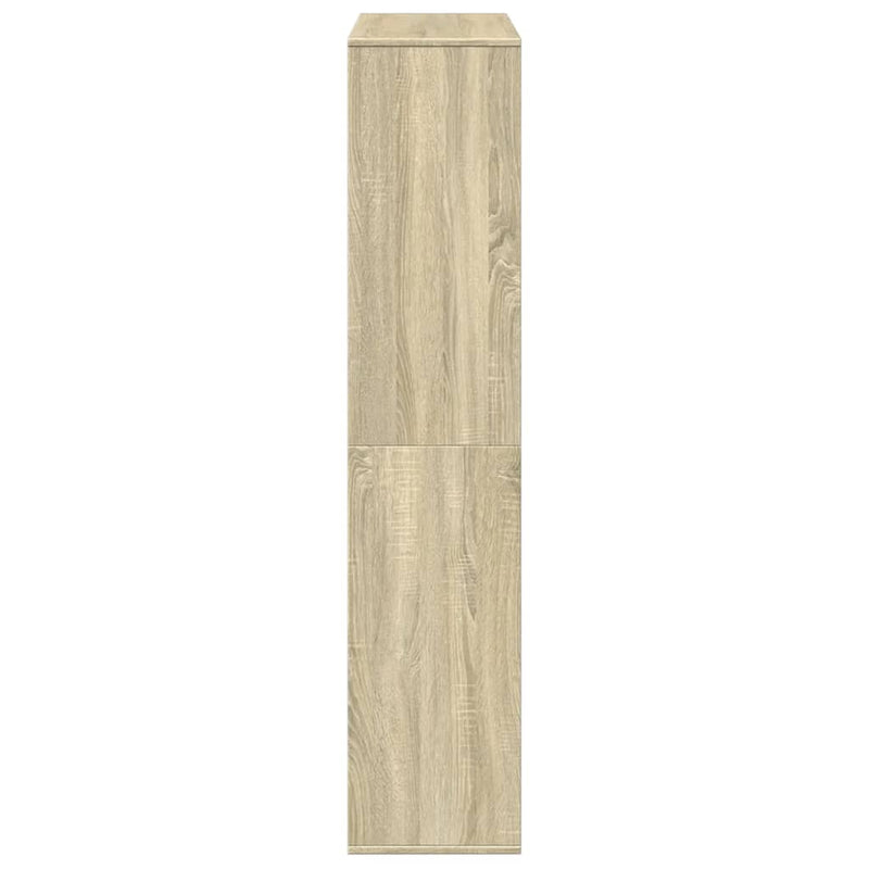 vidaXL sonoma tölgy színű szerelt fa térelválasztó 100 x 33 x 156,5 cm