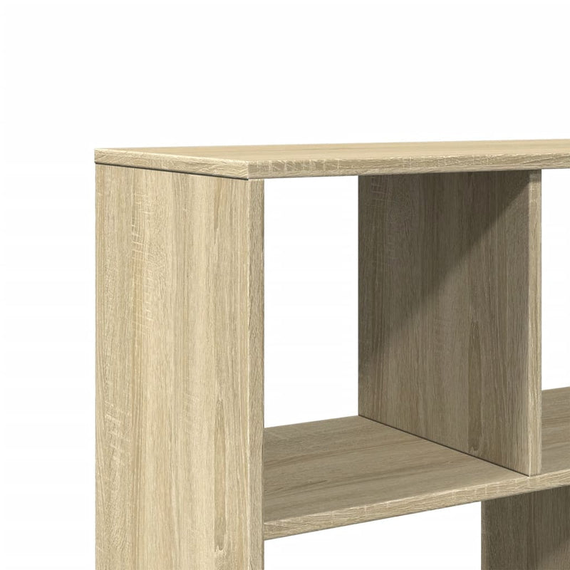 vidaXL sonoma tölgy színű szerelt fa térelválasztó 100 x 33 x 156,5 cm