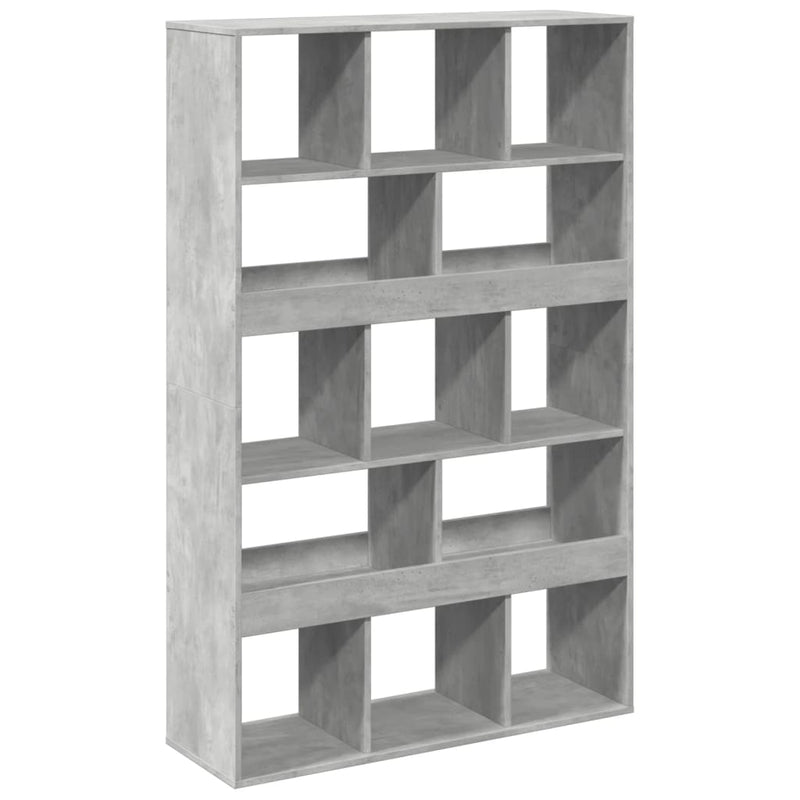 vidaXL betonszürke szerelt fa térelválasztó 100 x 33 x 156,5 cm