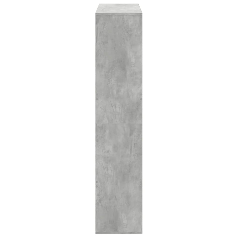 vidaXL betonszürke szerelt fa térelválasztó 100 x 33 x 156,5 cm