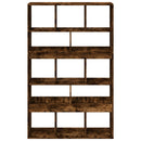 vidaXL füstös tölgy színű szerelt fa térelválasztó 100 x 33 x 156,5 cm