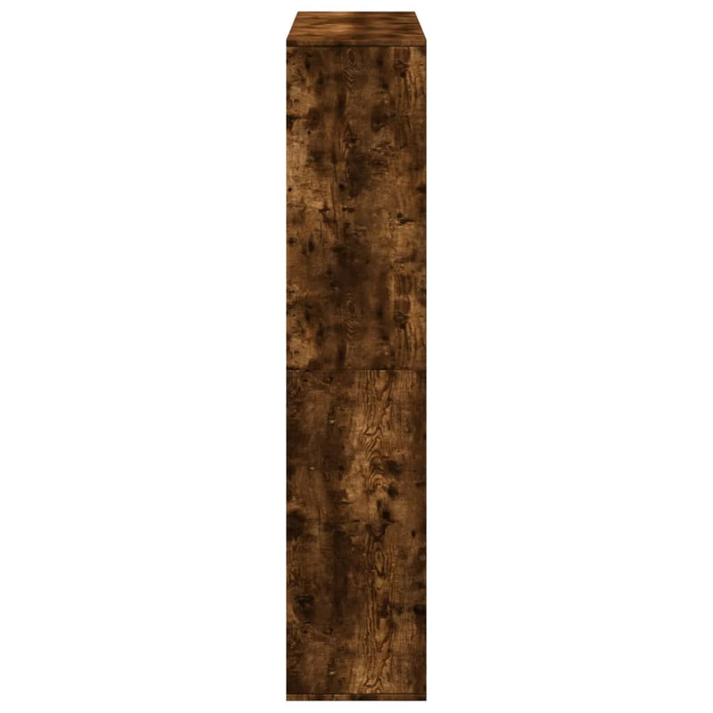 vidaXL füstös tölgy színű szerelt fa térelválasztó 100 x 33 x 156,5 cm