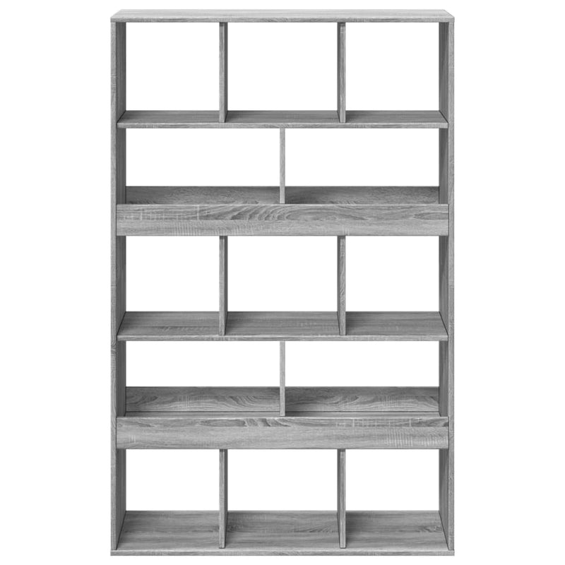 vidaXL szürke sonoma színű szerelt fa térelválasztó 100x33x156,5 cm