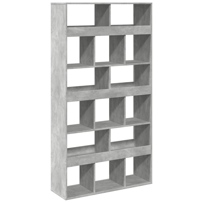 vidaXL betonszürke szerelt fa térelválasztó 100 x 33 x 187,5 cm