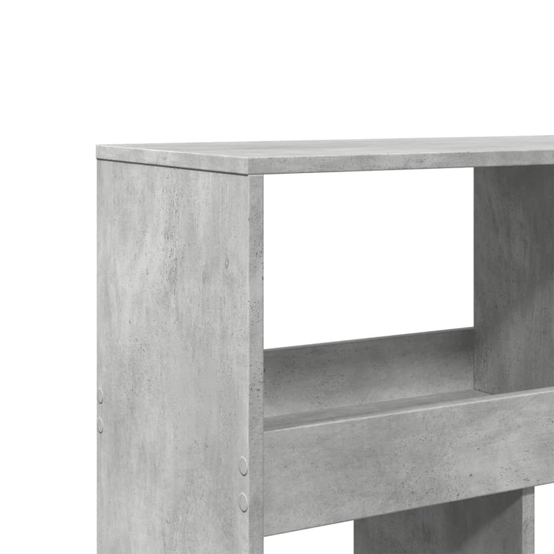 vidaXL betonszürke szerelt fa térelválasztó 100 x 33 x 187,5 cm