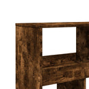 vidaXL füstös tölgy színű szerelt fa térelválasztó 100 x 33 x 187,5 cm