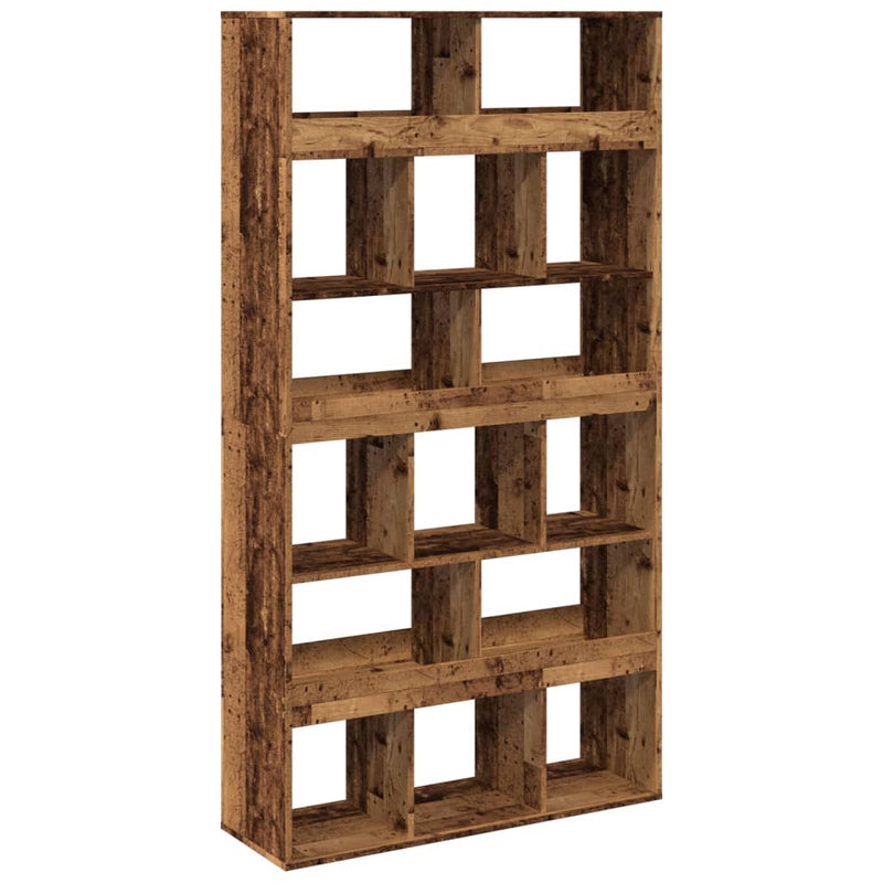 vidaXL antik fa színű szerelt fa térelválasztó 100 x 33 x 187,5 cm