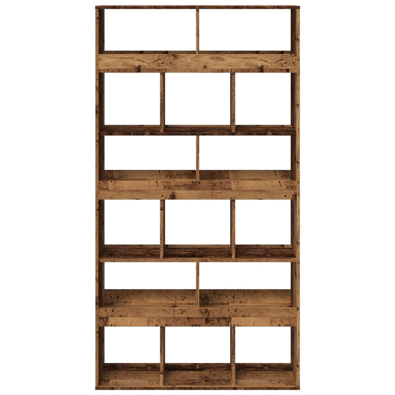 vidaXL antik fa színű szerelt fa térelválasztó 100 x 33 x 187,5 cm