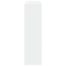 vidaXL fehér szerelt fa térelválasztó 100 x 33 x 115 cm