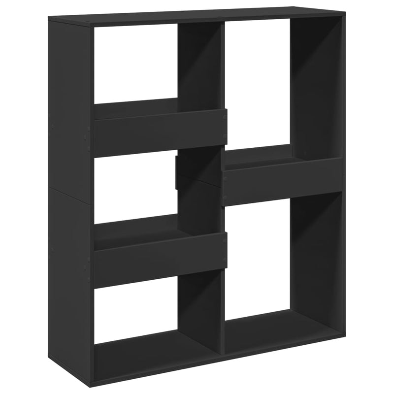 vidaXL fekete szerelt fa térelválasztó 100 x 33 x 115 cm