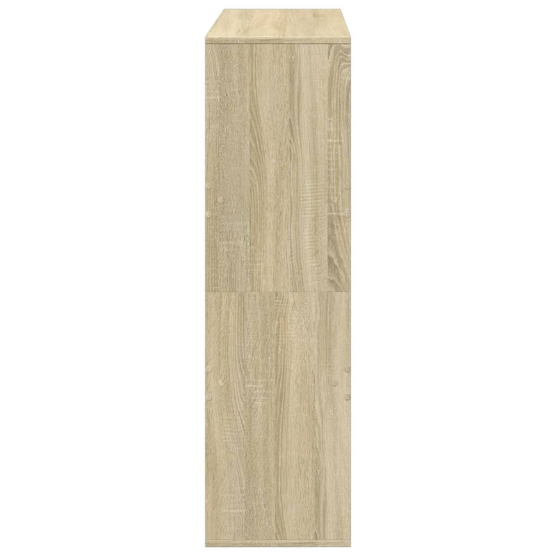 vidaXL sonoma tölgy színű szerelt fa térelválasztó 100 x 33 x 115 cm