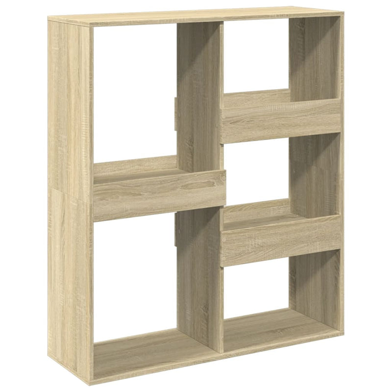 vidaXL sonoma tölgy színű szerelt fa térelválasztó 100 x 33 x 115 cm