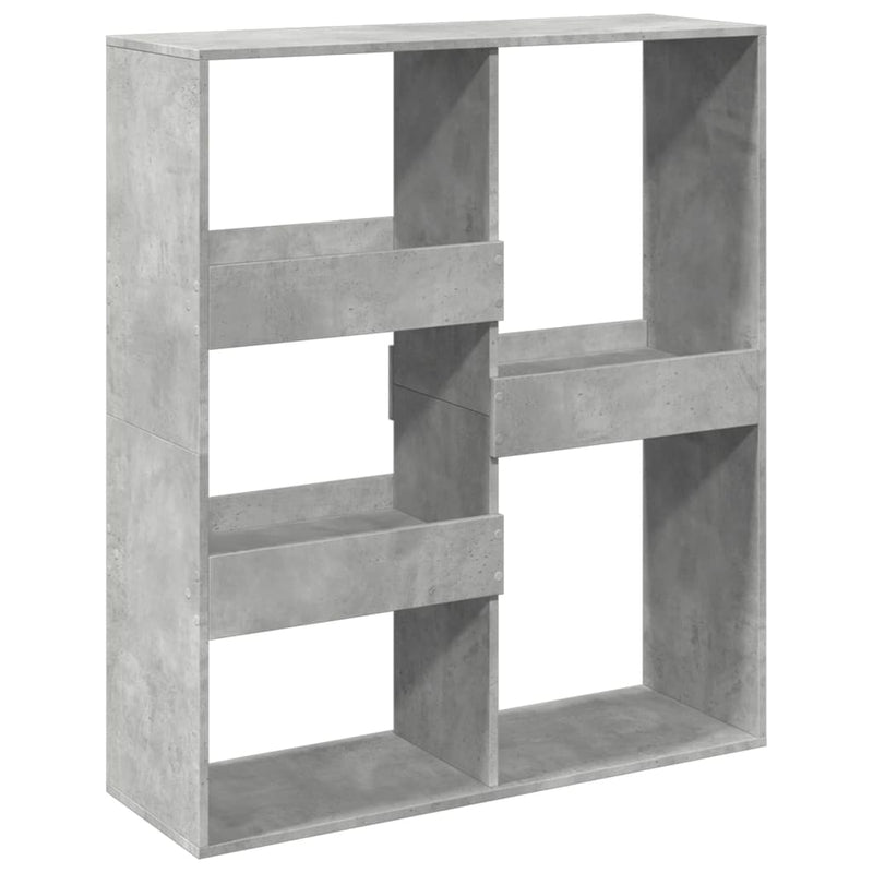 vidaXL betonszürke szerelt fa térelválasztó 100 x 33 x 115 cm