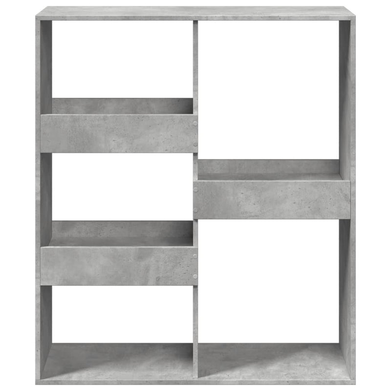 vidaXL betonszürke szerelt fa térelválasztó 100 x 33 x 115 cm