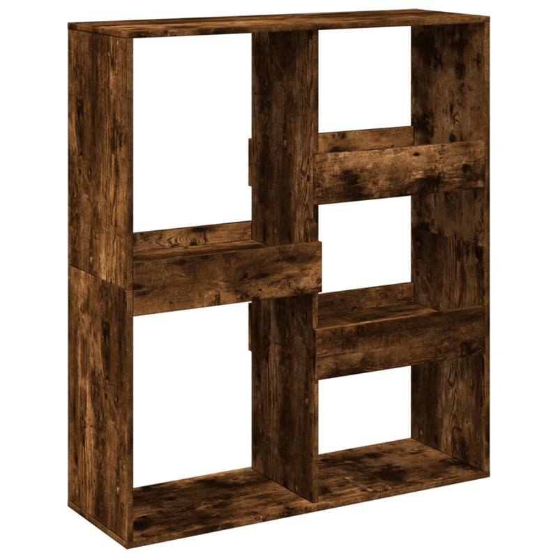vidaXL füstös tölgy színű szerelt fa térelválasztó 100 x 33 x 115 cm