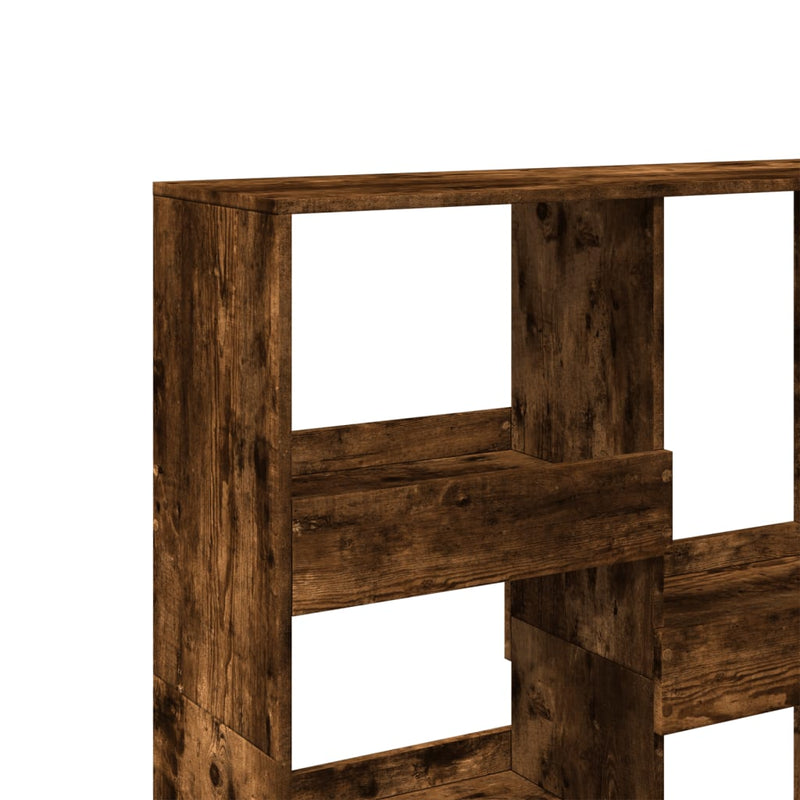 vidaXL füstös tölgy színű szerelt fa térelválasztó 100 x 33 x 115 cm