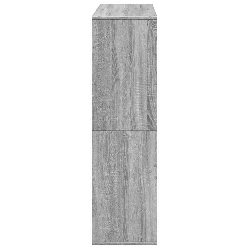 vidaXL szürke sonoma színű szerelt fa térelválasztó 100x33x115 cm