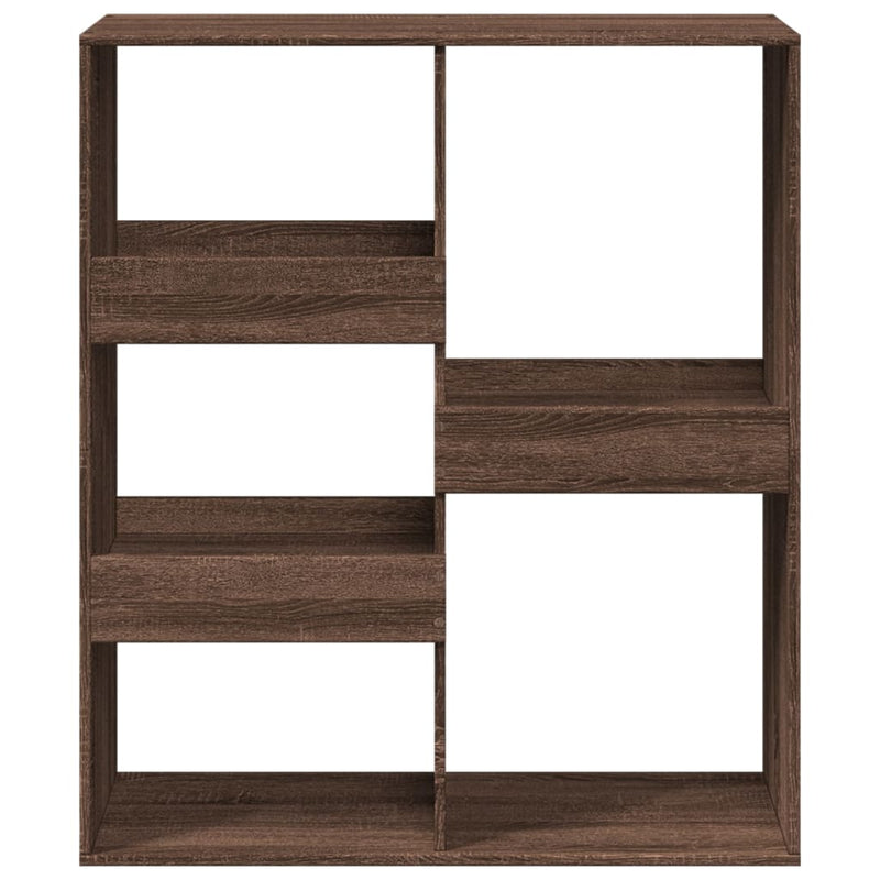 vidaXL barna tölgy színű szerelt fa térelválasztó 100 x 33 x 115 cm