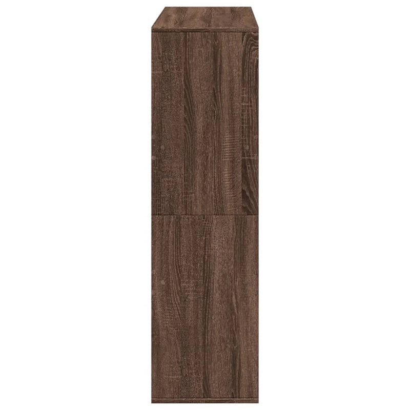 vidaXL barna tölgy színű szerelt fa térelválasztó 100 x 33 x 115 cm