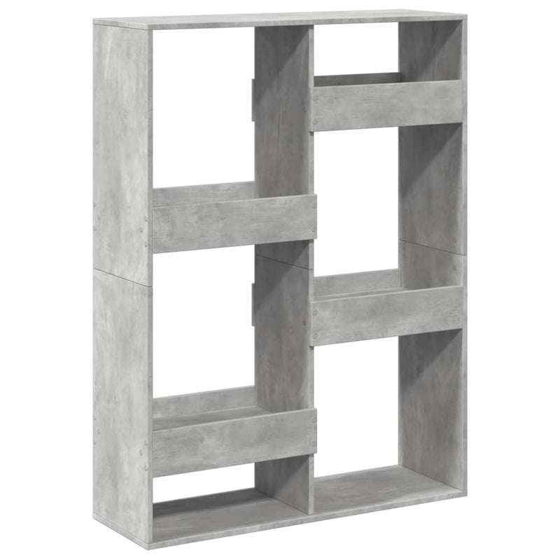 vidaXL betonszürke szerelt fa térelválasztó 100 x 33 x 135 cm