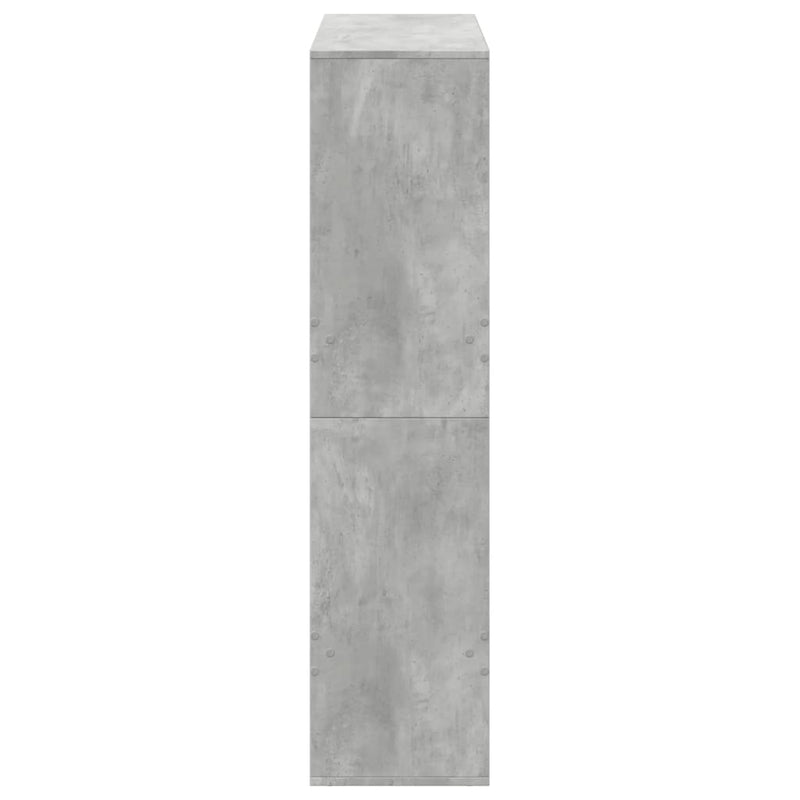 vidaXL betonszürke szerelt fa térelválasztó 100 x 33 x 135 cm