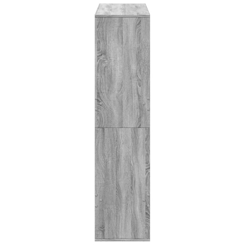 vidaXL szürke sonoma színű szerelt fa térelválasztó 100 x 33 x 135 cm