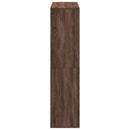 vidaXL barna tölgy színű szerelt fa térelválasztó 100 x 33 x 135 cm