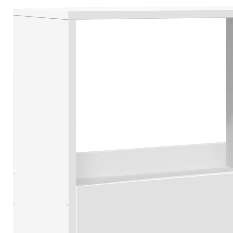 vidaXL fehér szerelt fa térelválasztó 100 x 33 x 155,5 cm
