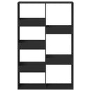 vidaXL fekete szerelt fa térelválasztó 100 x 33 x 155,5 cm