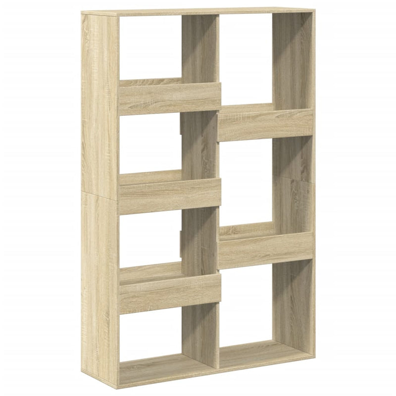 vidaXL sonoma tölgy színű szerelt fa térelválasztó 100 x 33 x 155,5 cm