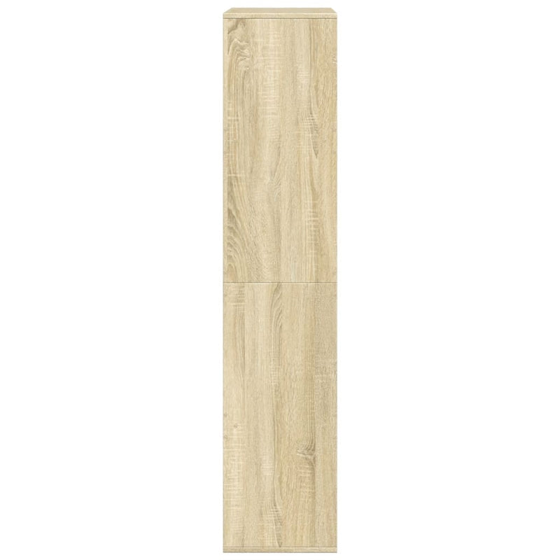vidaXL sonoma tölgy színű szerelt fa térelválasztó 100 x 33 x 155,5 cm