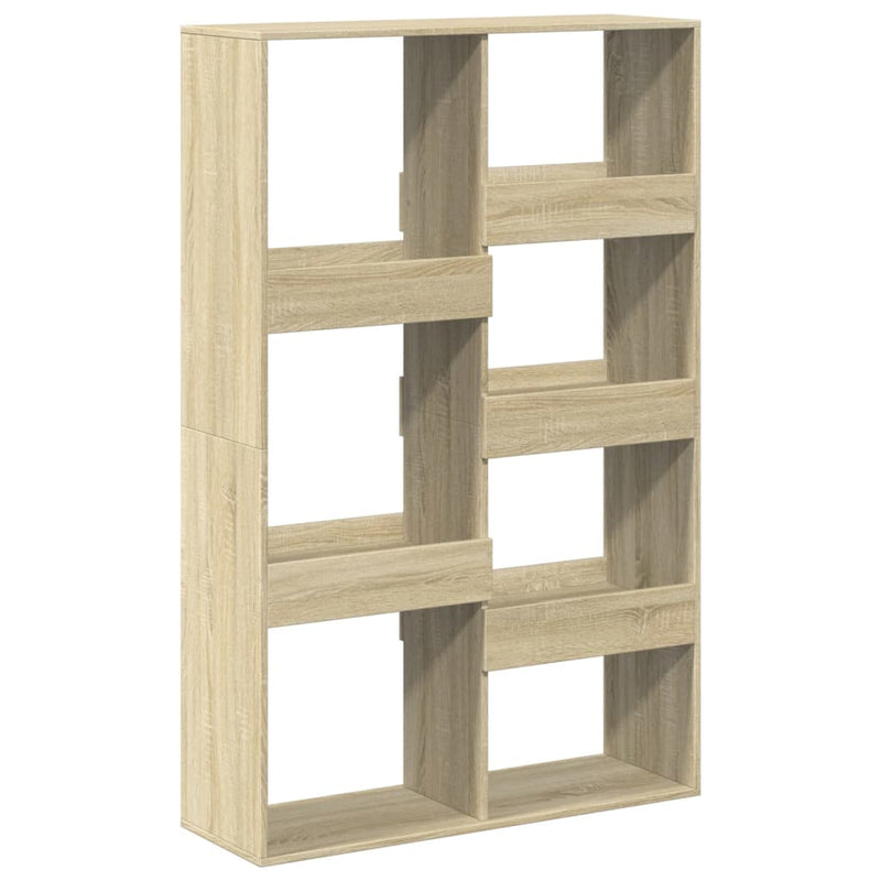 vidaXL sonoma tölgy színű szerelt fa térelválasztó 100 x 33 x 155,5 cm