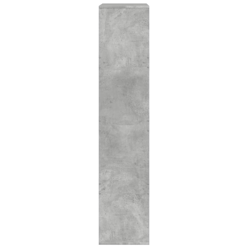 vidaXL betonszürke szerelt fa térelválasztó 100 x 33 x 155,5 cm