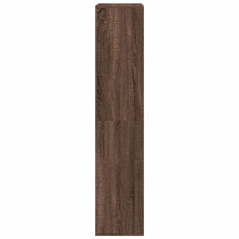vidaXL barna tölgy színű szerelt fa térelválasztó 100 x 33 x 155,5 cm