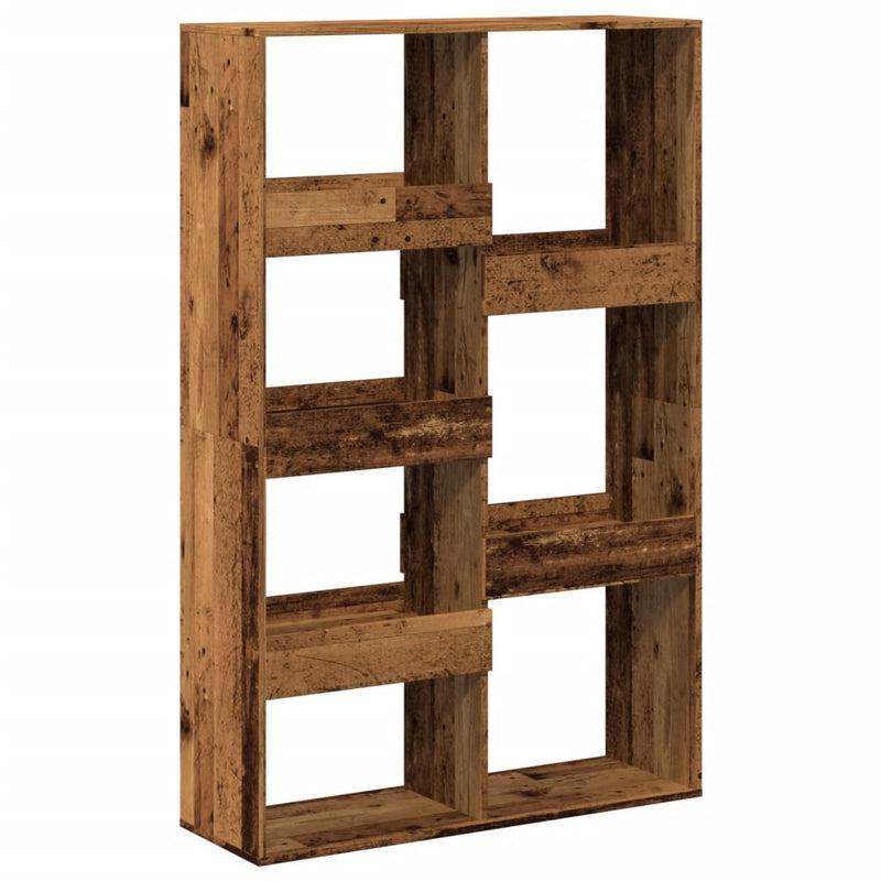 vidaXL antik fa színű szerelt fa térelválasztó 100 x 33 x 155,5 cm