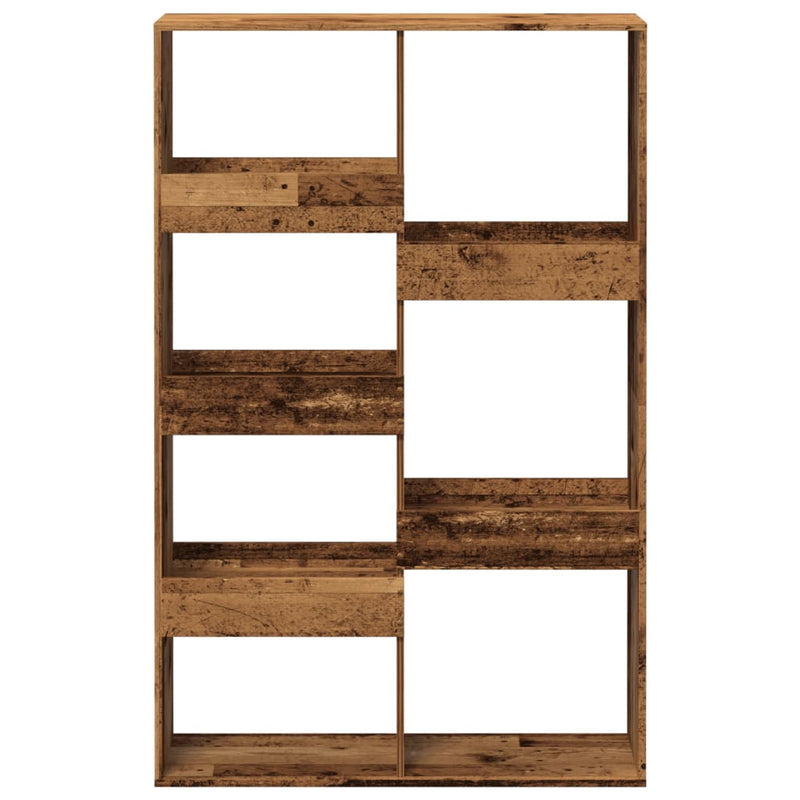 vidaXL antik fa színű szerelt fa térelválasztó 100 x 33 x 155,5 cm