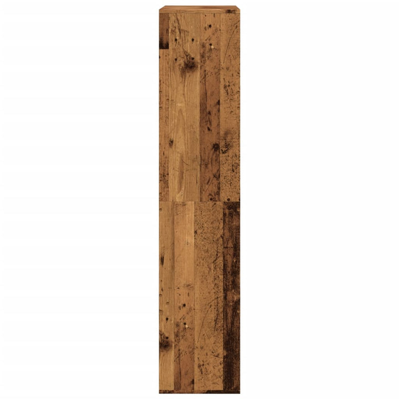 vidaXL antik fa színű szerelt fa térelválasztó 100 x 33 x 155,5 cm