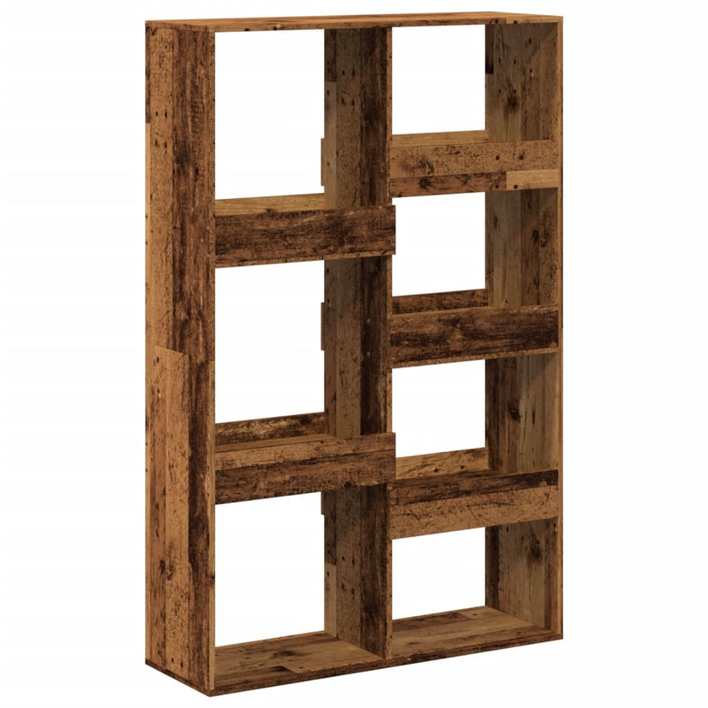 vidaXL antik fa színű szerelt fa térelválasztó 100 x 33 x 155,5 cm