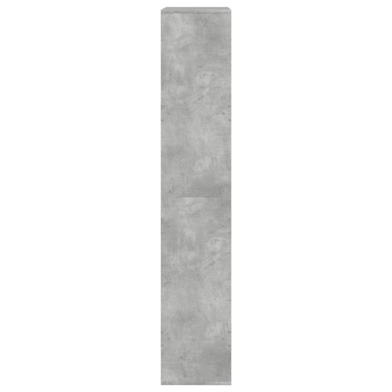vidaXL betonszürke szerelt fa térelválasztó 100 x 33 x 175 cm