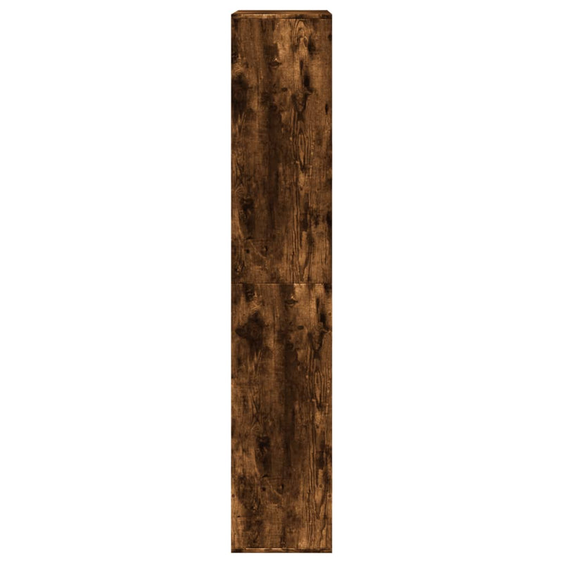 vidaXL füstös tölgy színű szerelt fa térelválasztó 100 x 33 x 175 cm
